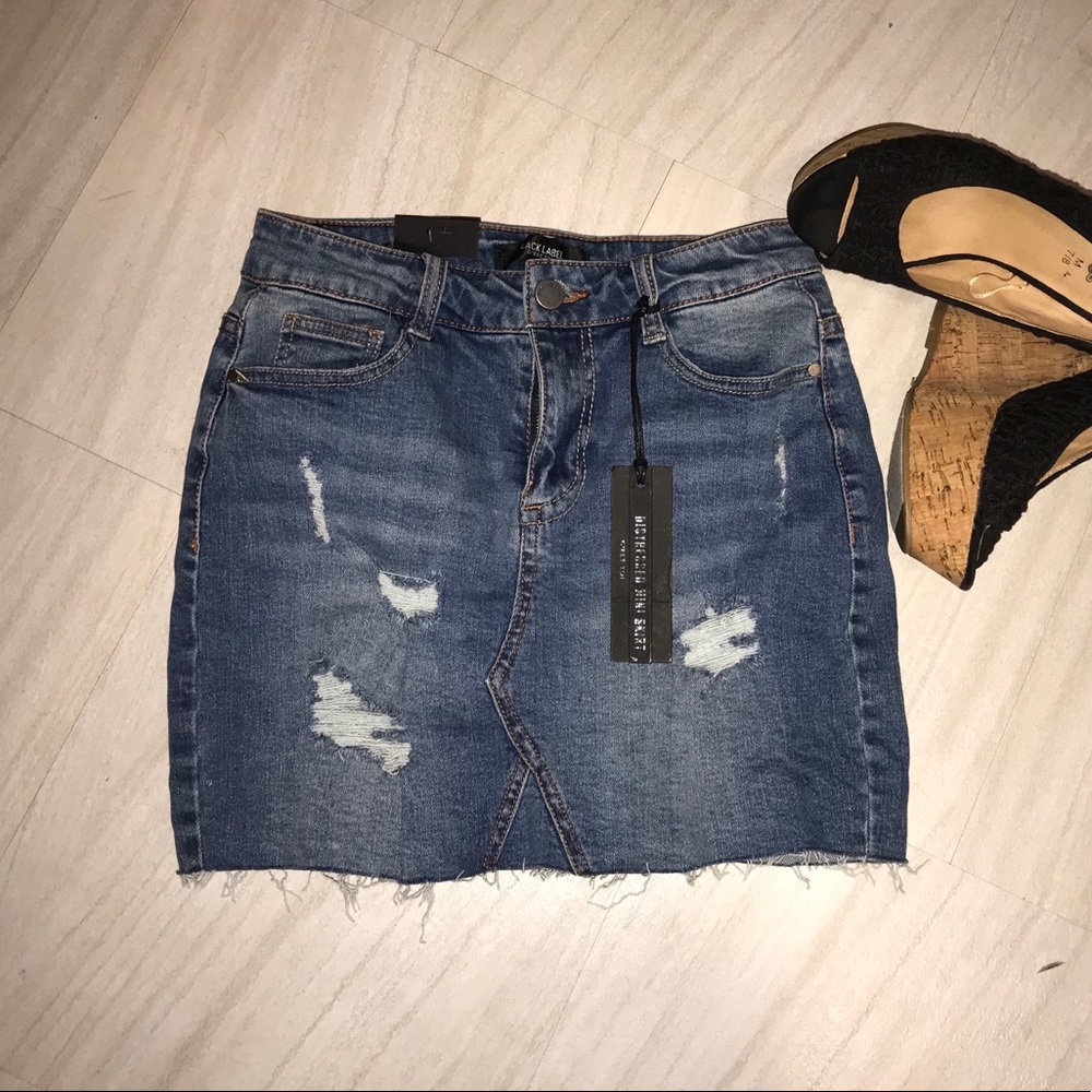 Jean skirt